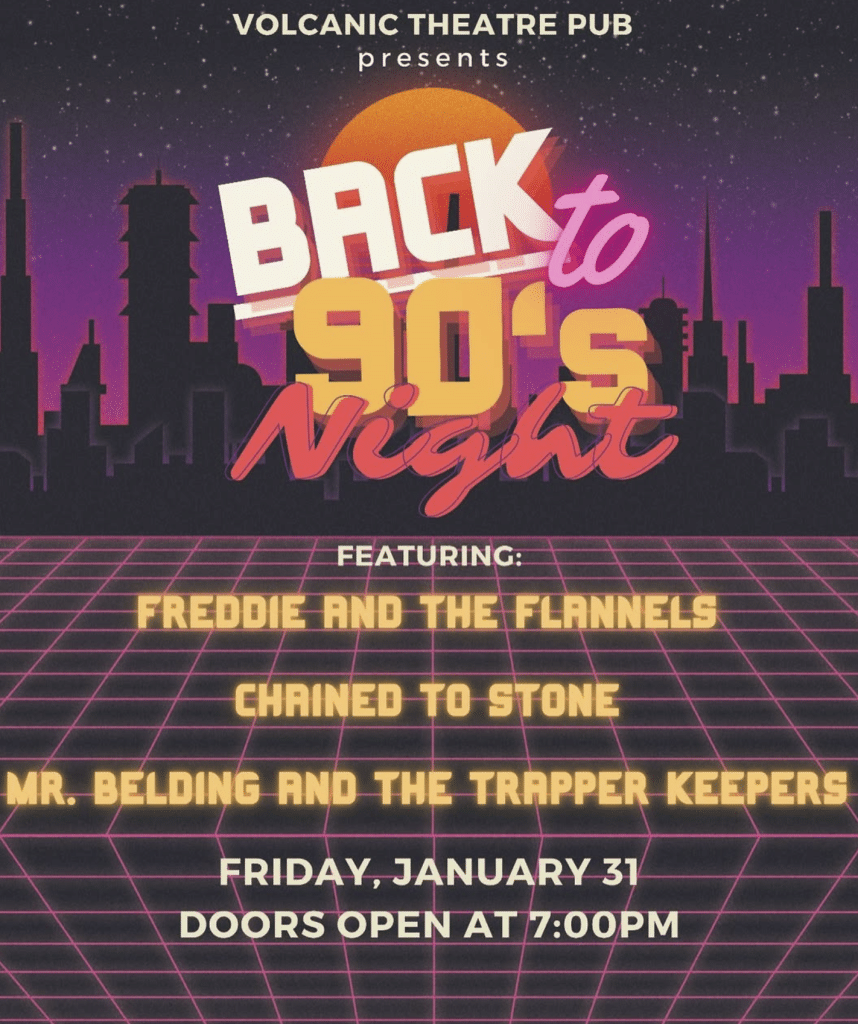 theatre 90's night party